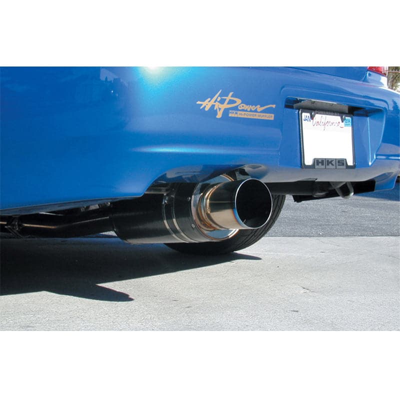 HKS 02-07 WRX / 04-07 STi Carbon Ti Exhaust