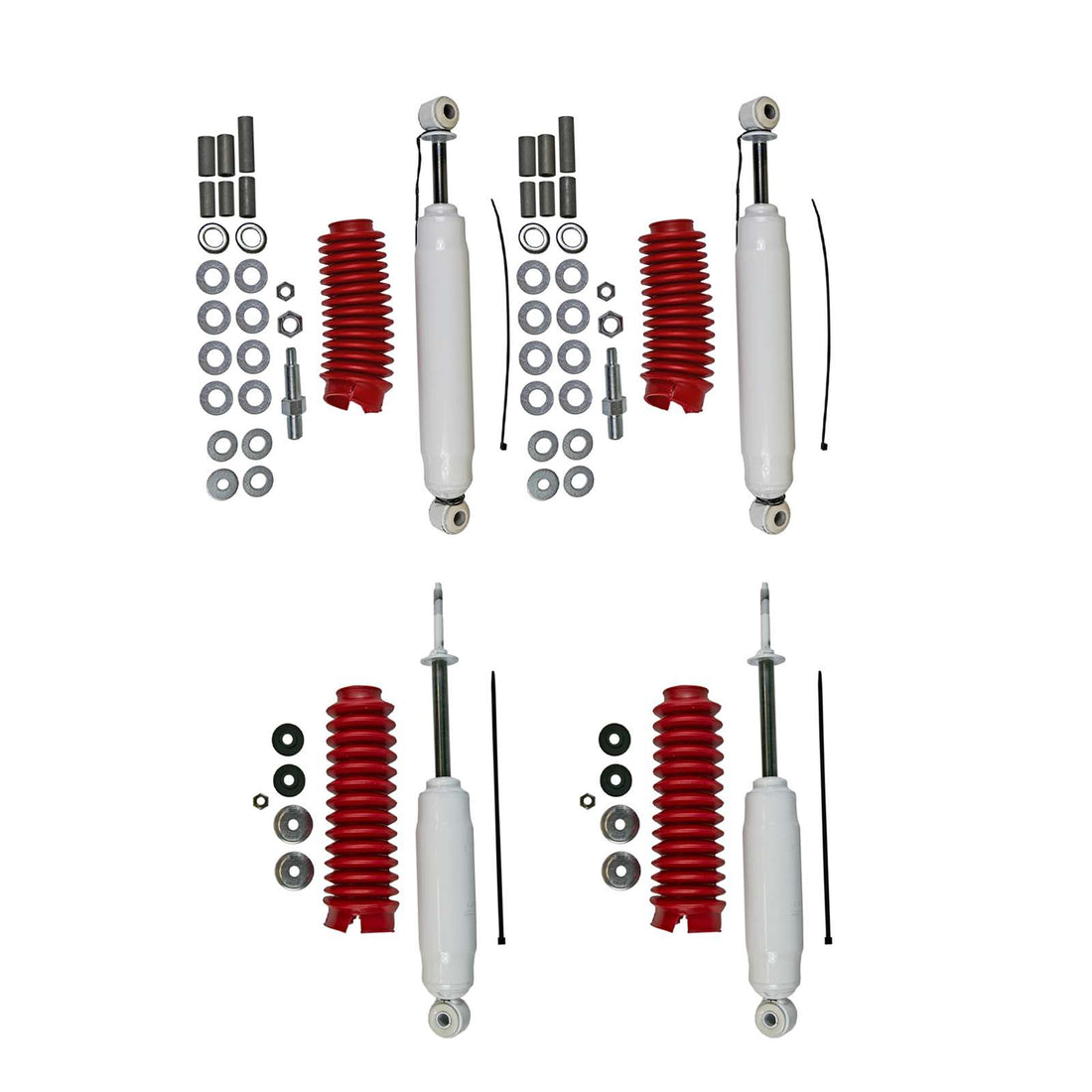 Rancho RS5000X Gas Shocks Set w/0" lift - 1989-1994 Isuzu Amigo