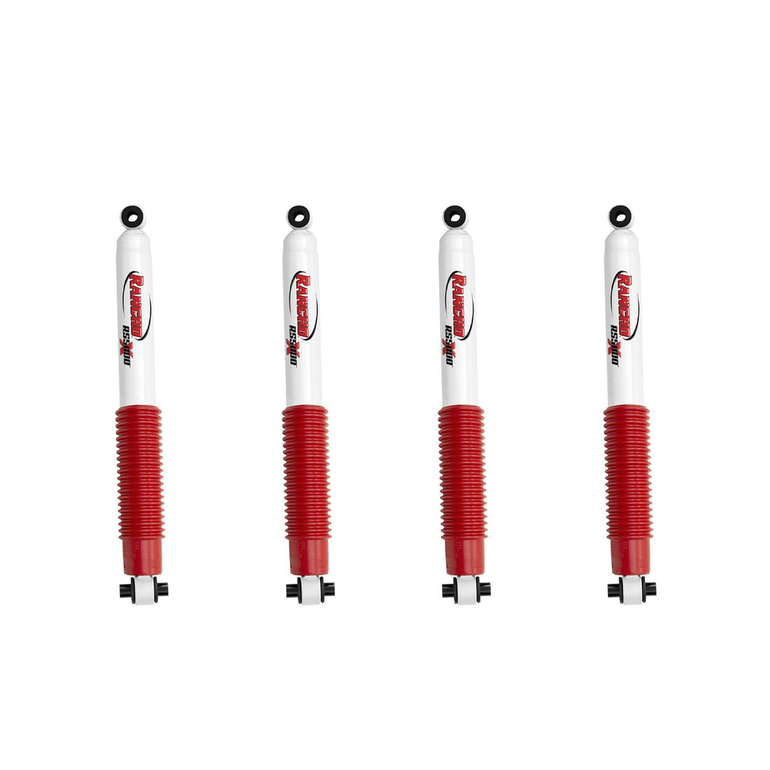 Rancho RS5000X Gas Shocks Set w/3.5-4.5" lift - 2018-2026 Jeep Wrangler JL 4WD