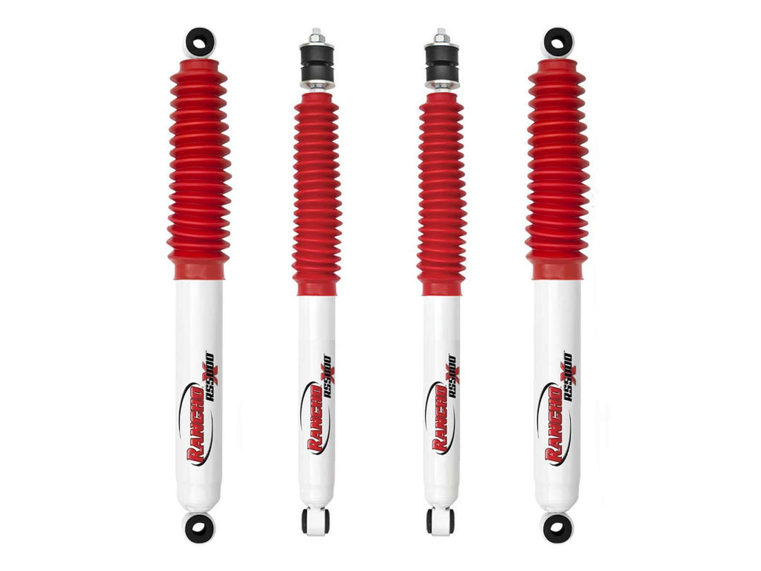 Rancho RS5000X Gas Shocks Set w/4-6" lift - 2007-2013 Chevrolet Silverado 1500 4WD