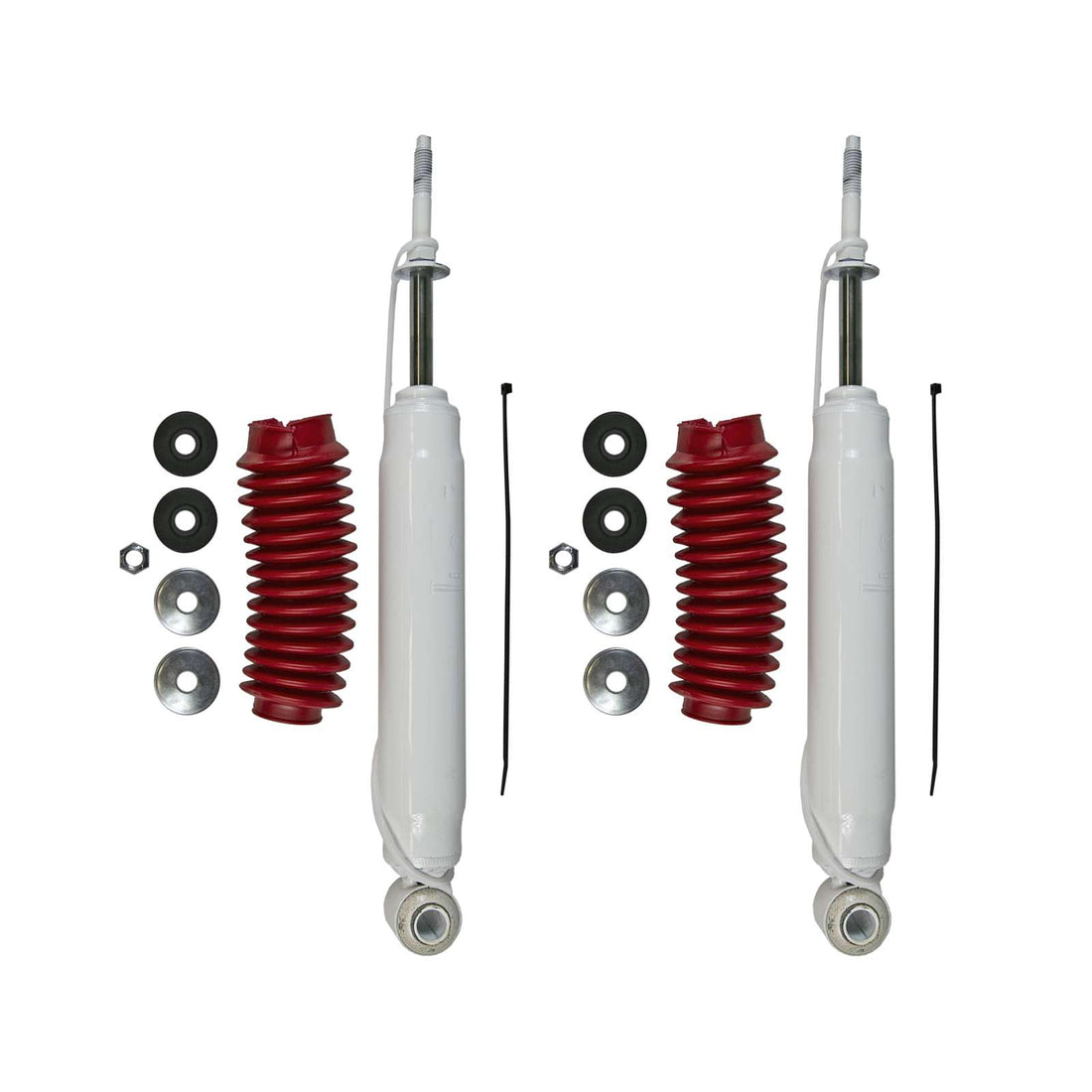 Rancho RS5000X Gas Shocks Rear Pair - 2003-2022 Toyota 4Runner
