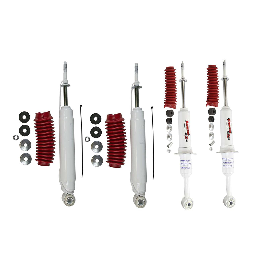 Rancho RS5000X Gas Strut & Shocks Set - 2003-2022 Toyota 4Runner