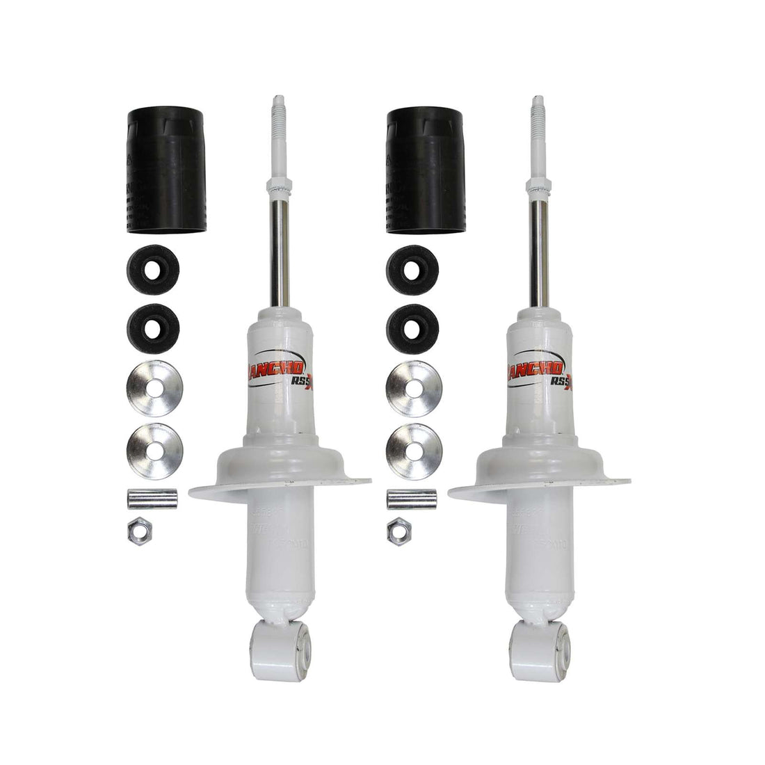 Rancho RS5000X Gas Shocks Front Pair w/0" lift - 2004-2019 Nissan Titan 4WD RWD
