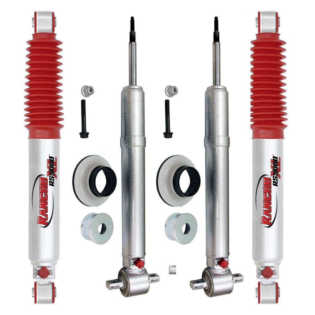 Rancho RS9000XL Adjustable Strut & Shocks Set w/4" lift - 2007-2013 GMC Sierra 1500 RWD