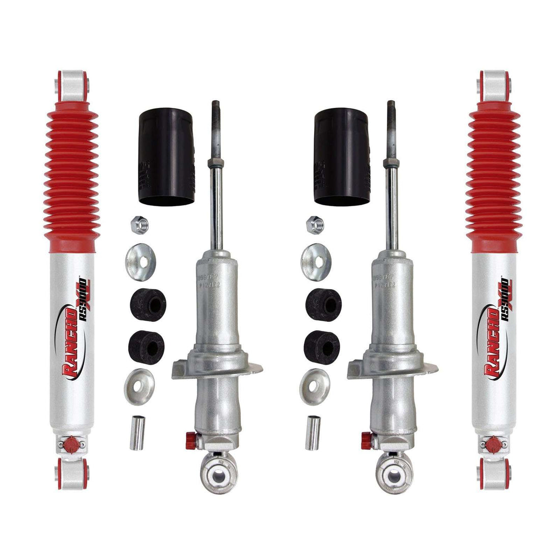 Rancho RS9000XL Adjustable Strut & Shocks Set w/0" lift - 2005-2012 Nissan Pathfinder 4WD RWD