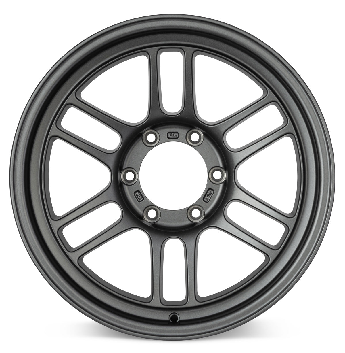 Enkei RPT1 16x8 6x139.7 Bolt Pattern +0 Offset 106.1 Bore Matte Dark Gunmetallic Wheel
