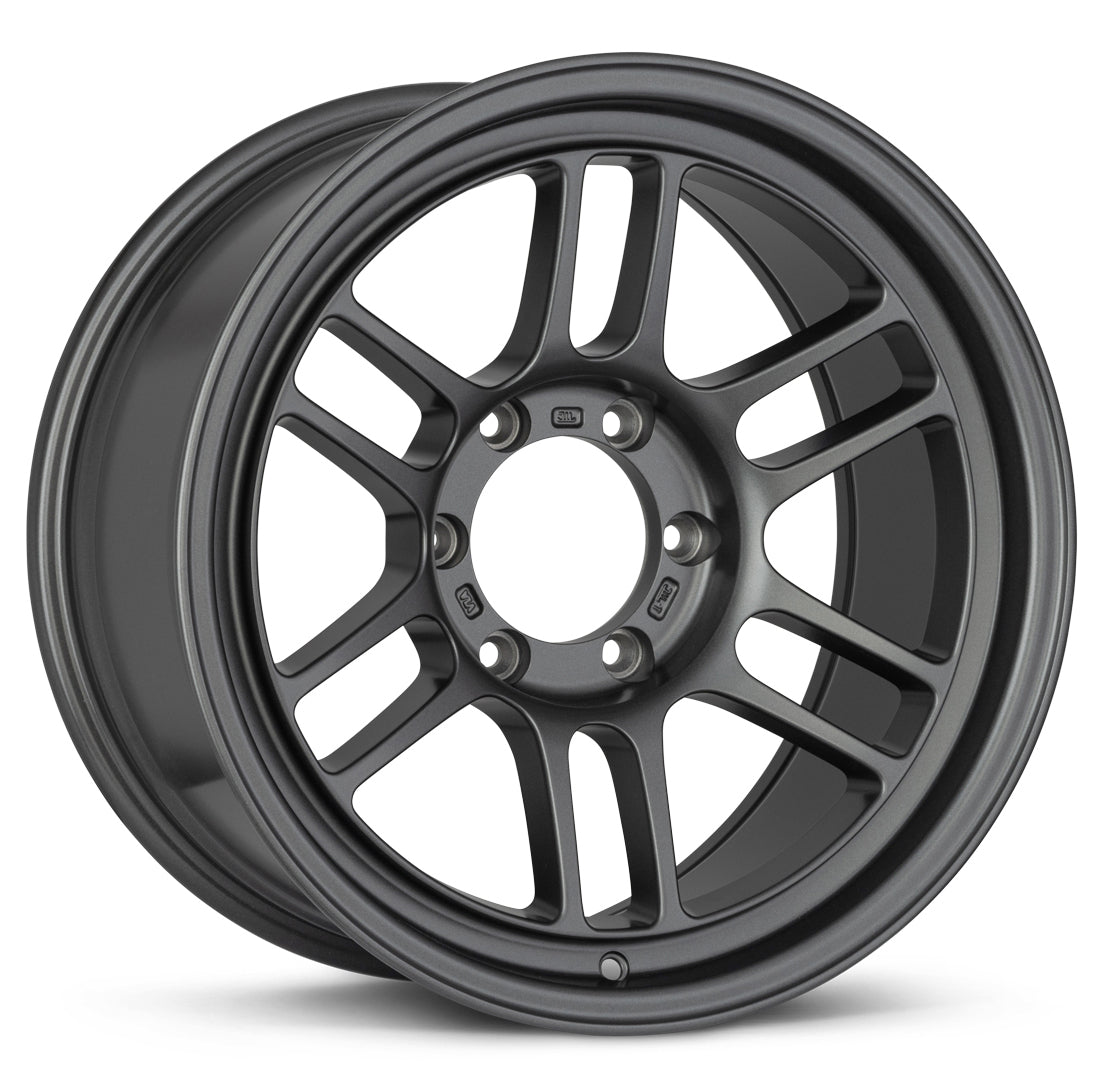 Enkei RPT1 16x8 6x139.7 Bolt Pattern +0 Offset 106.1 Bore Matte Dark Gunmetallic Wheel