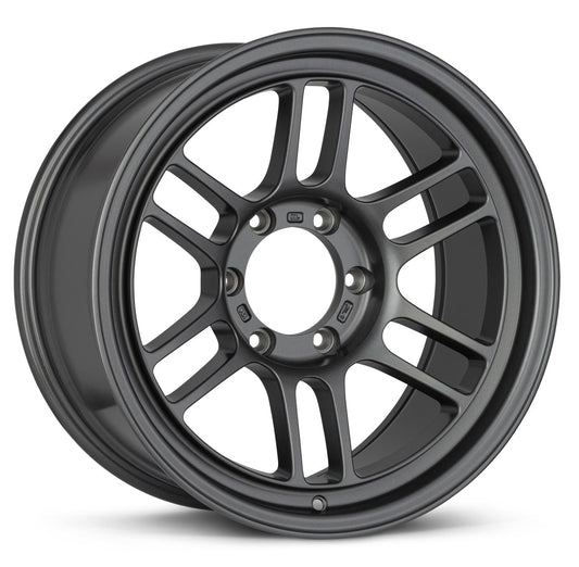 Enkei RPT1 16x8 6x139.7 Bolt Pattern +0 Offset 106.1 Bore Matte Dark Gunmetallic Wheel