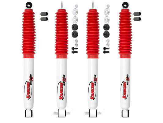 Rancho RS5000X Gas Shocks Set w/0" lift - 1998-2011 Ford Ranger RWD w/Torsion