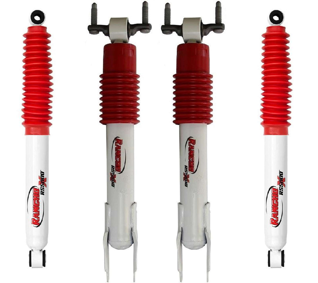 Rancho RS5000X Gas Shocks Set w/5-6" lift - 2011-2019 Chevrolet Silverado 3500 HD 4WD RWD