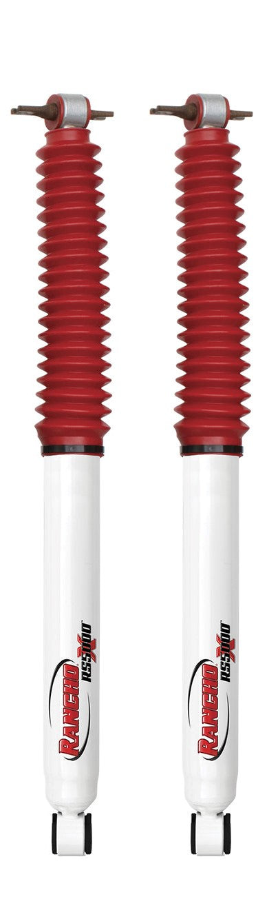 Rancho RS5000X Gas Shocks Rear Pair w/3-4" lift - 2007-2018 Jeep Wrangler JK 4WD RWD