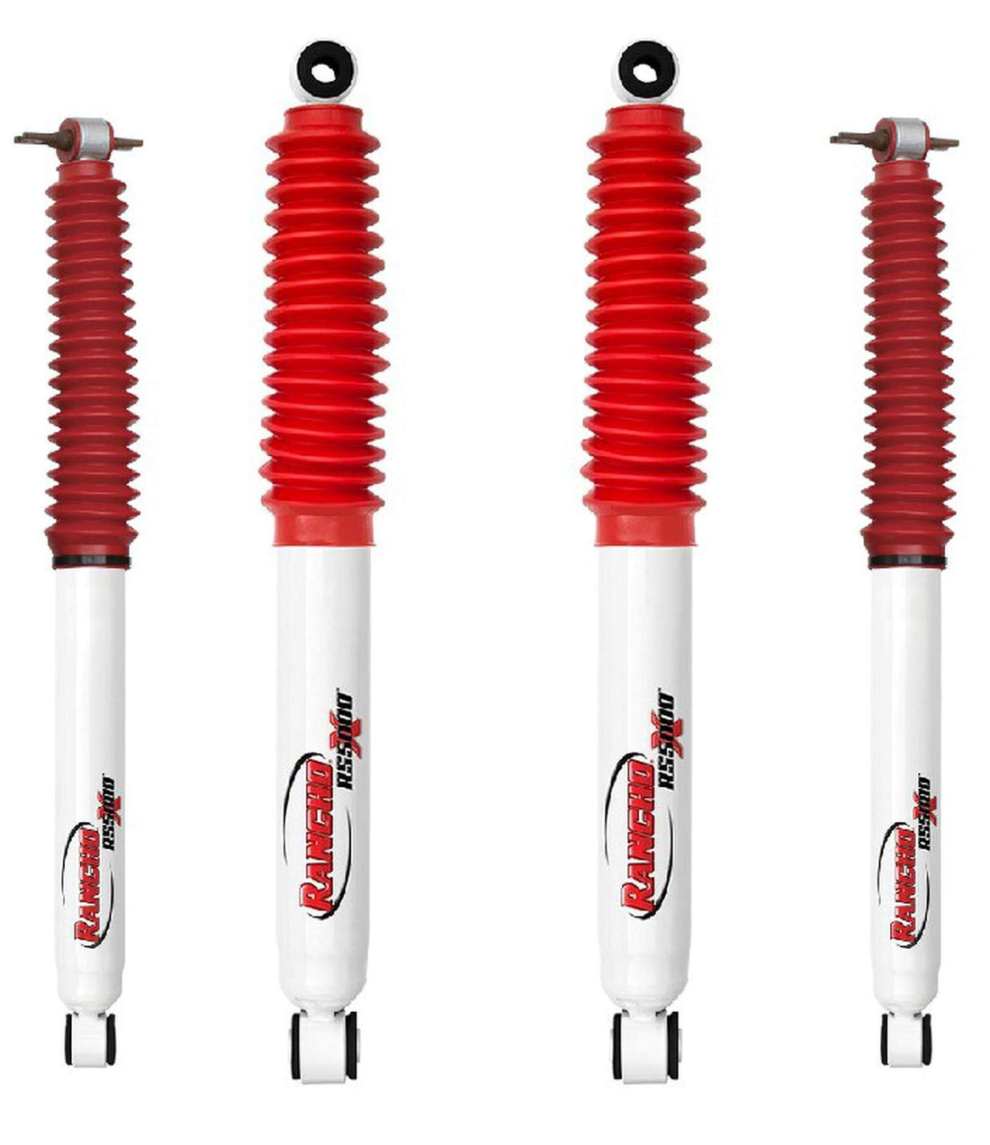 Rancho RS5000X Gas Shocks Set w/0" lift - 1983-2005 Chevrolet Blazer 4WD RWD Compact