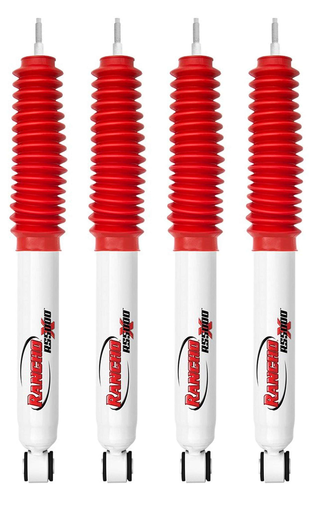 Rancho RS5000X Gas Shocks Set w/2-4" lift - 1970-1979 Ford F-150 4WD RWD