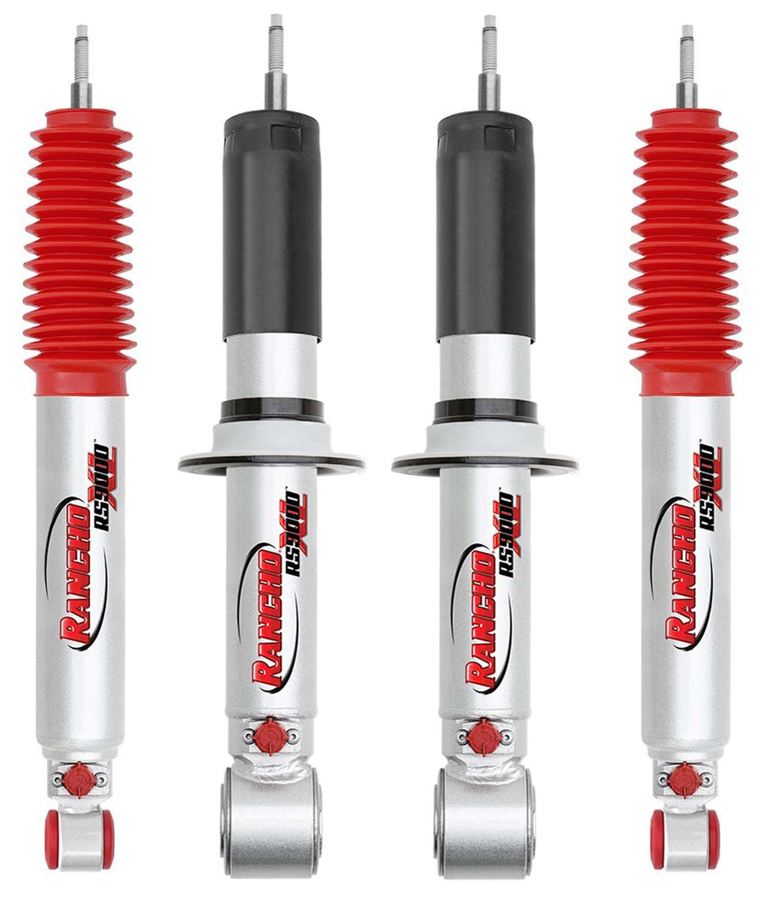 Rancho RS9000XL Adjustable Strut & Shocks Set w/0" lift - 1998-2015 Toyota Tacoma Prerunner RWD