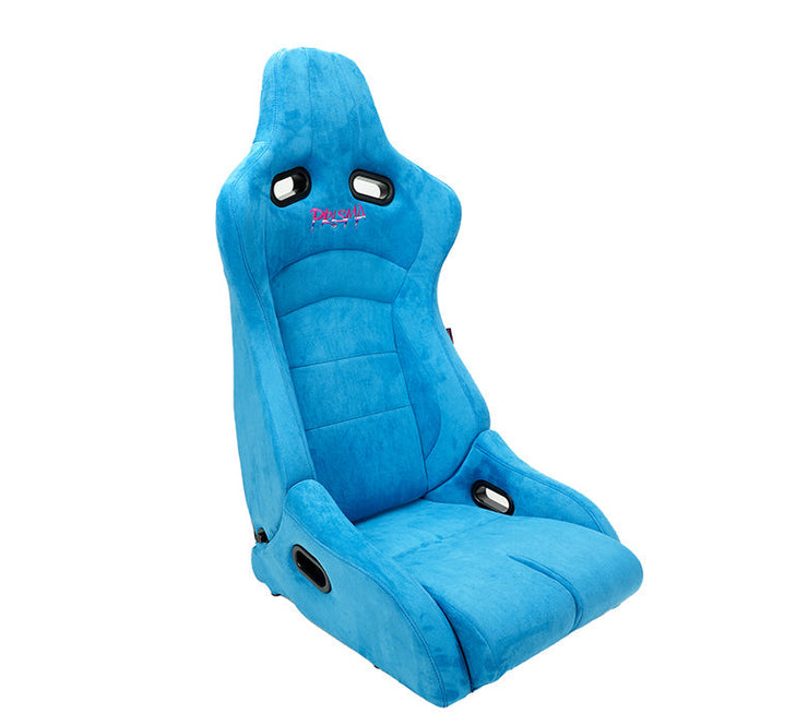 NRG Reclinable Racing Seat Prisma in Suede