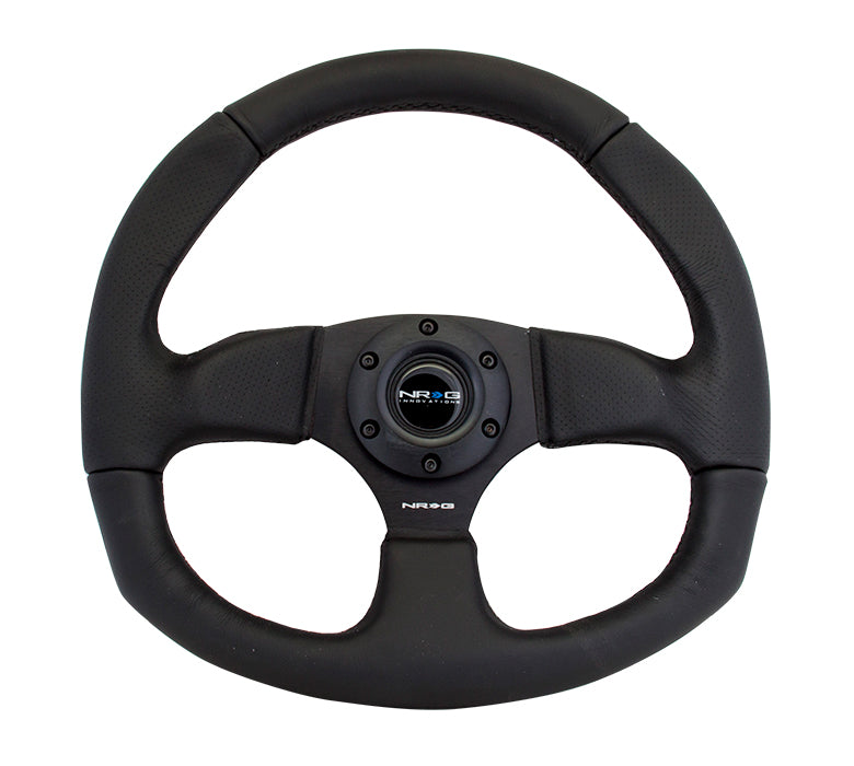 NRG FLAT BOTTOM STEERING WHEEL LEATHER