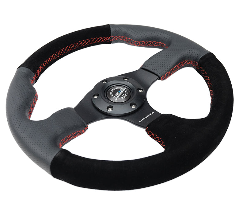 NRG RACING STEERING WHEEL LEATHER