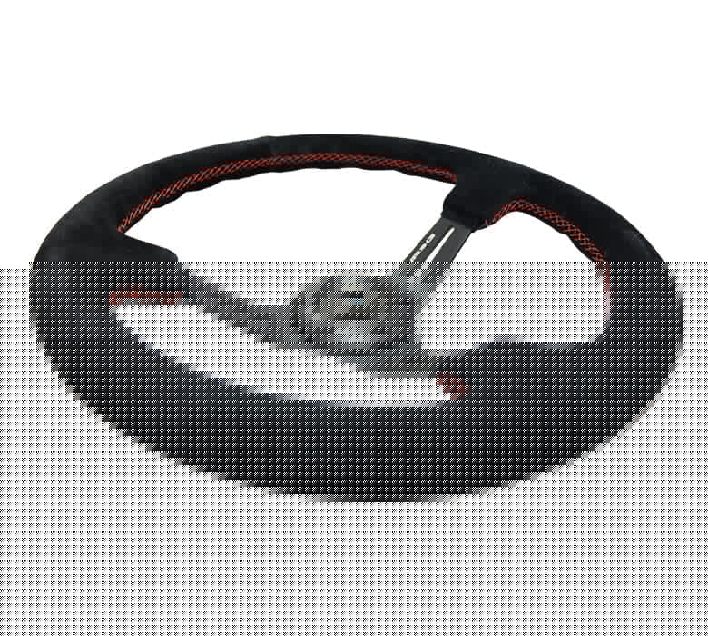 NRG 350MM 3" DEEP DISH WITH SLITS SUEDE