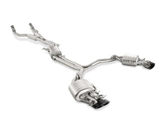 Akrapovic 14-17 Audi RS7 Sportback (C7) Evolution Line Cat Back (Titanium) w/ Carbon Tips