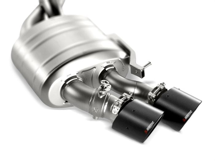 Akrapovic 13-17 Audi S6 Avant/Limousine (C7) Evolution Line Cat Back (Titanium) w/ Carbon Tips