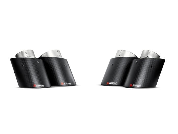 Akrapovic 13-17 Audi S6 Avant/Limousine (C7) Evolution Line Cat Back (Titanium) w/ Carbon Tips
