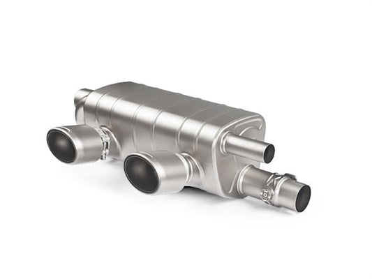 Akrapovic 16-17 Porsche 911 Carrera S/4/4S/GTS (991.2) Slip-On Line (Titanium) w/ Titanium Tips