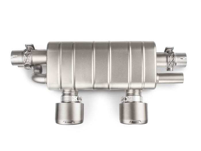 Akrapovic 16-17 Porsche 911 Carrera S/4/4S/GTS (991.2) Slip-On Line (Titanium) w/ Titanium Tips