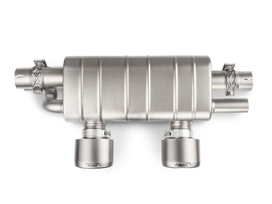 Akrapovic 16-17 Porsche 911 Carrera S/4/4S/GTS (991.2) Slip-On Line (Titanium) w/ Titanium Tips