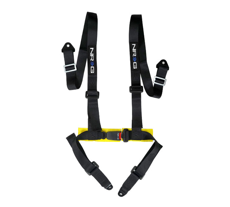 NRG 4 POINT SEAT BELT HARNESSS BUCKLE UP
