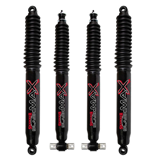 Skyjacker Black MAX Hydro Shocks Set w/1-2.5" lift - 2009-2018 Ram 1500 RWD