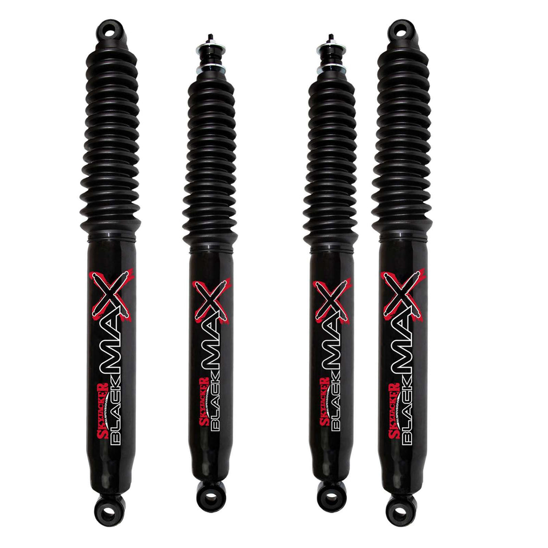 Skyjacker Black MAX Hydro Shocks Set w/1-2.5" lift - 1994-2002 Dodge Ram 2500 RWD MegaCab