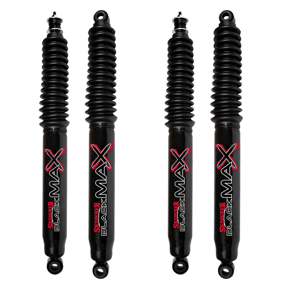 Skyjacker Black MAX Hydro Shocks Set w/5-8" lift - 1980-1986 Ford F-250 4WD