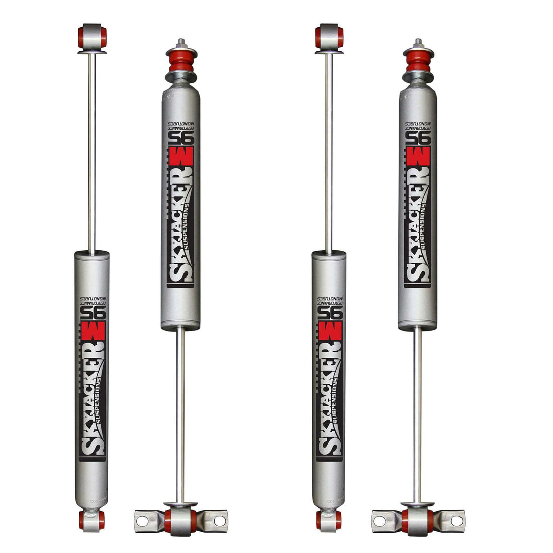 Skyjacker M95 Monotube Gas Shocks Set - 1999-2006 Chevrolet Silverado 1500 RWD
