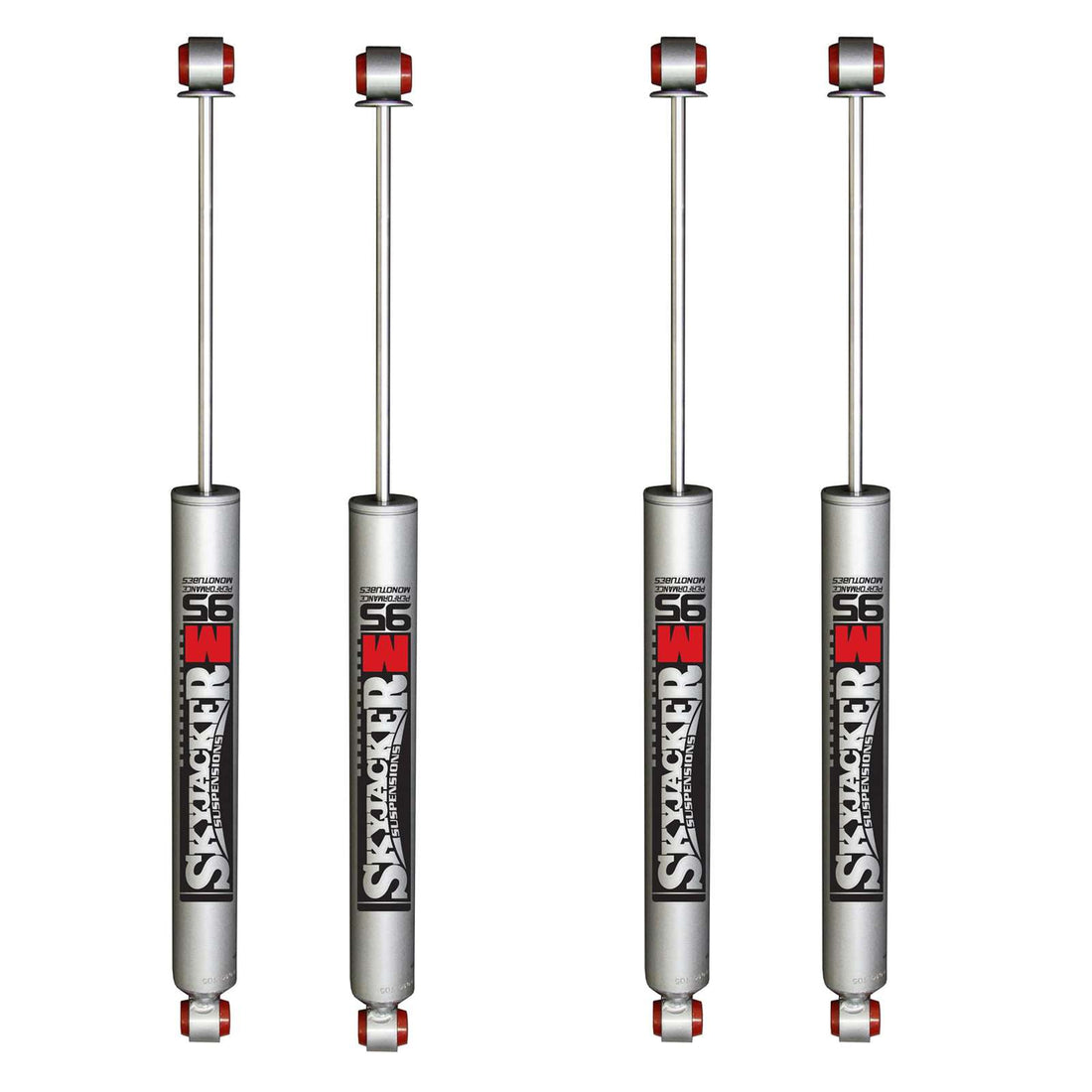 Skyjacker M95 Monotube Gas Shocks Set w/9-12" lift - 1985-1986 Chevrolet K5 Blazer 4WD