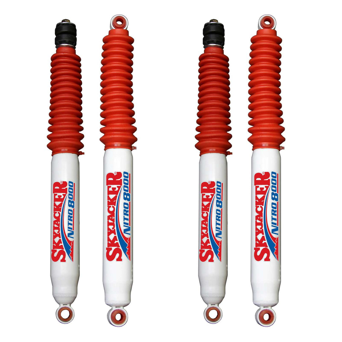 Skyjacker N8000 Nitrogen Gas Shocks Set - 1980-1989 Toyota Land Cruiser 4WD BJ70 BJ71 BJ73 BJ75