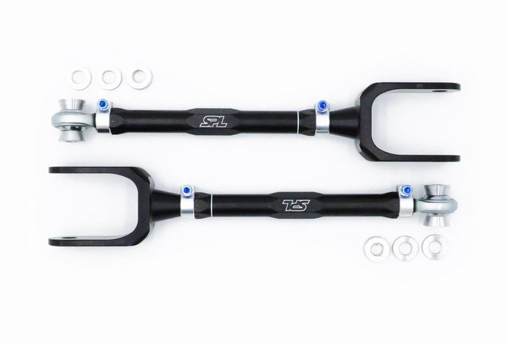 SPL Parts Adjustable Front Caster Arm Set - 2014-2016 Porsche Cayman (981)