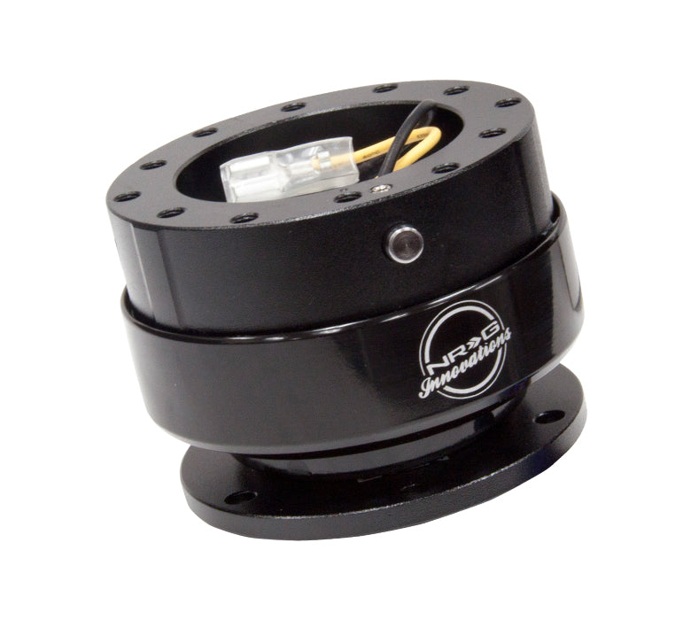 NRG Quick Release Gen 2.0 - Black Body / Black Carbon Fiber Ring
