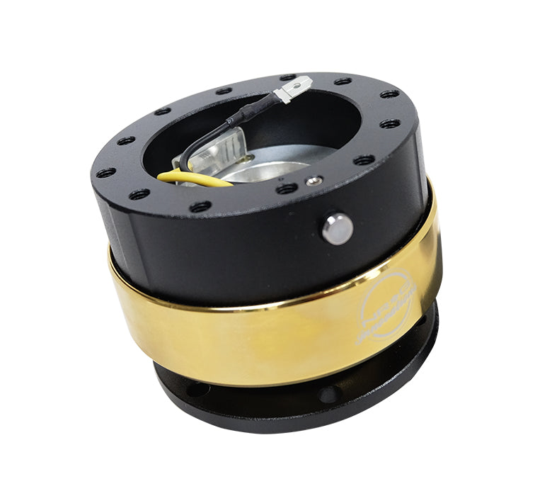 NRG Quick Release Gen 2.0 - Black Body / Black Carbon Fiber Ring