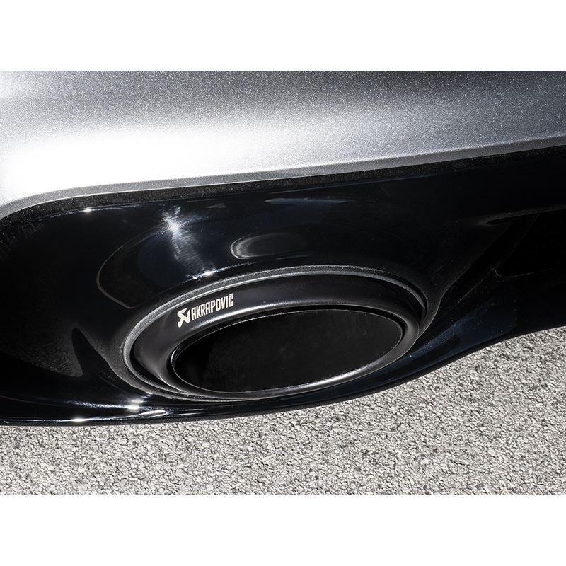 Akrapovic 20-21 Porsche 911 Turbo/Turbo S (992) Tail Pipe Set (Titanium) - Black