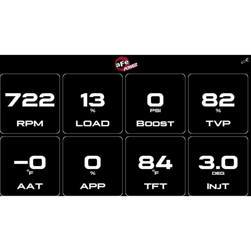aFe AGD Advanced Gauge Display Digital 5.5in Monitor 08-18 Dodge/RAM/Ford/GM Diesel Trucks