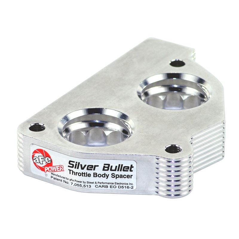 aFe Silver Bullet Throttle Body Spacers TBS GM C/K 1500/2500/3500 87-95 V6-4.3L V8-5.0/5.7L