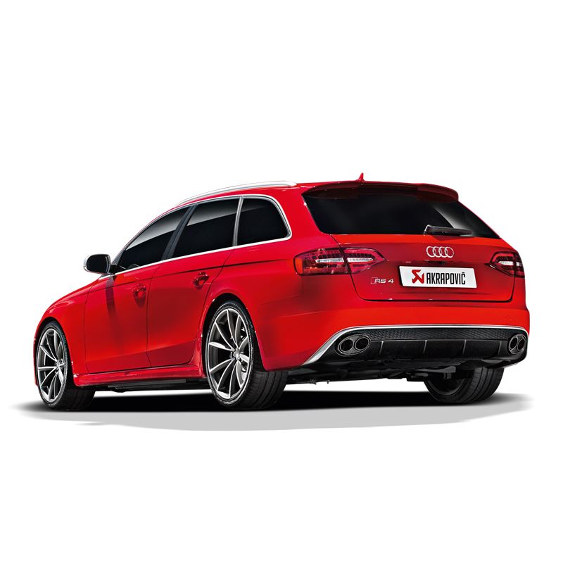 Akrapovic 17-19 Alfa Romeo Giulia Quadrifoglio Evolution Line Cat Back (Titanium)