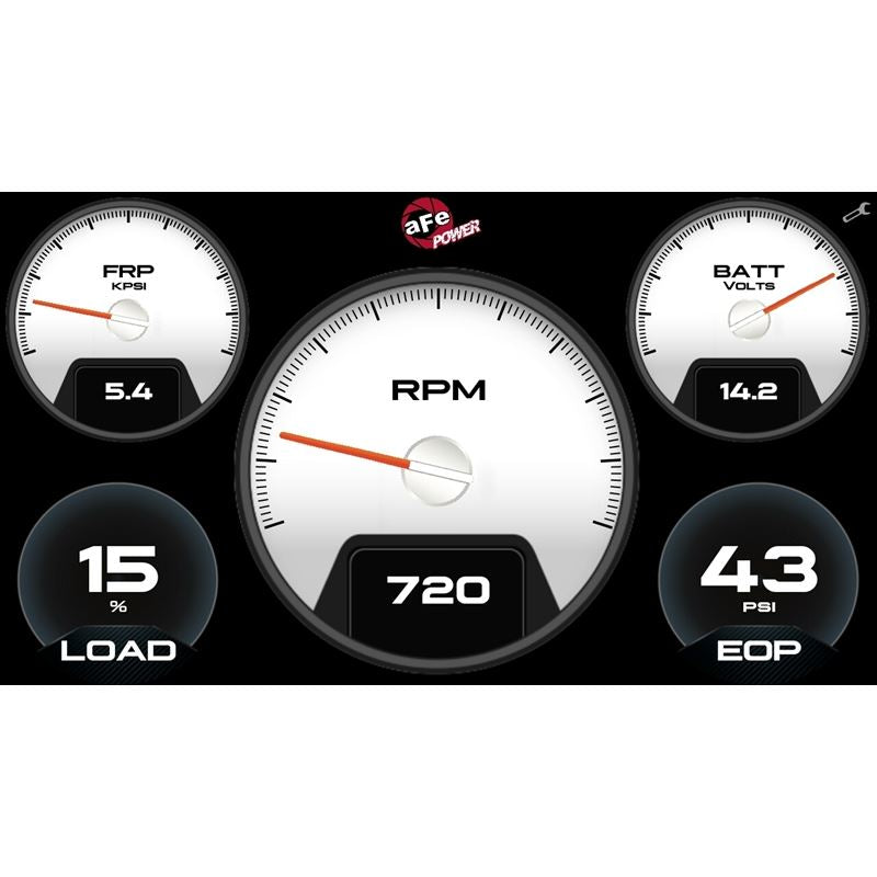 aFe AGD Advanced Gauge Display Digital 5.5in Monitor 08-18 Dodge/RAM/Ford/GM Diesel Trucks