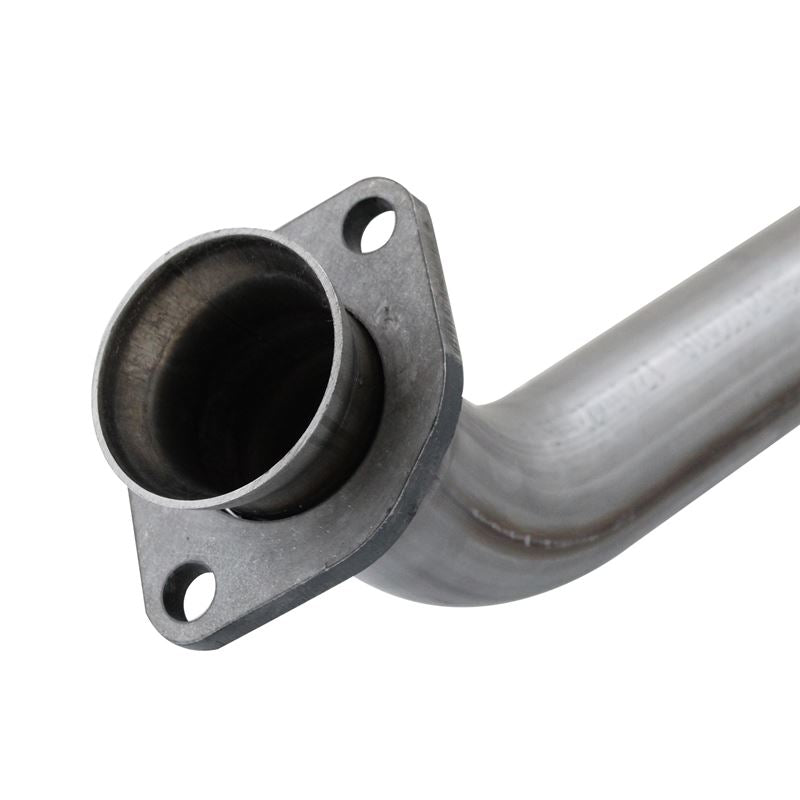 aFe Power Twisted Steel Y-Pipe Stainless Steel 2.5in 12-14 Jeep Wrangler V6 3.6L