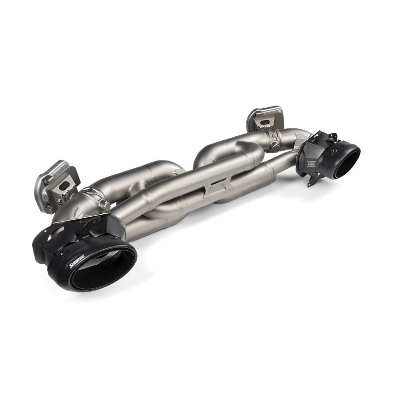 Akrapovic 20-21 Porsche 911 Turbo/Turbo S (992) Tail Pipe Set (Titanium) - Black