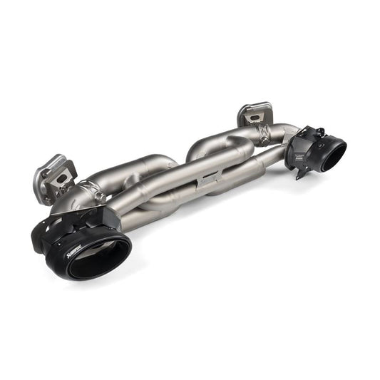 Akrapovic 20-21 Porsche 911 Turbo/Turbo S (992) Tail Pipe Set (Titanium) - Black