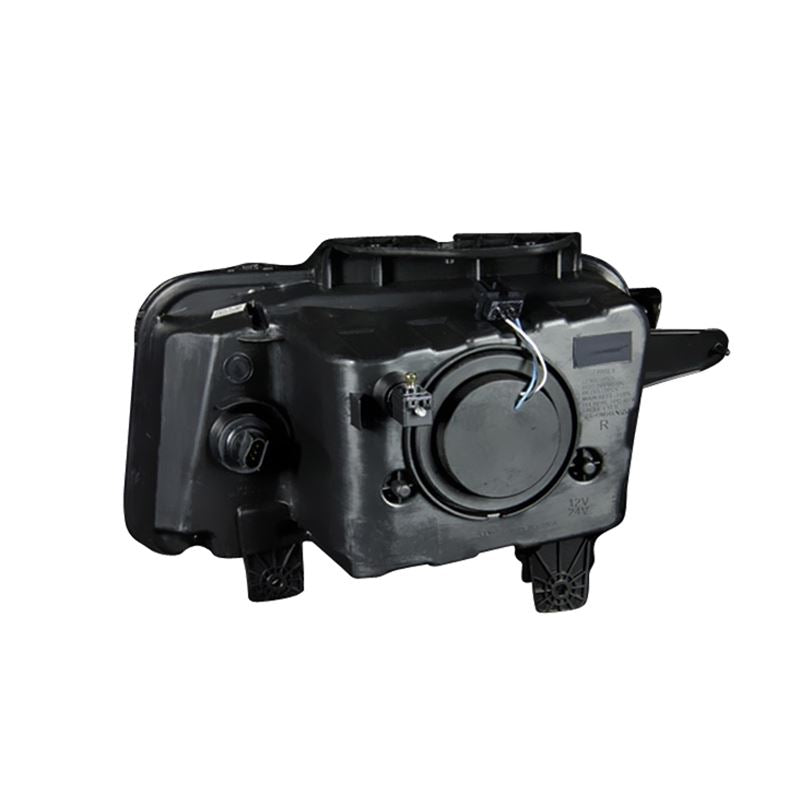 ANZO 2010-2013 Chevrolet Camaro Projector Headlights w/ Halo Black (CCFL)