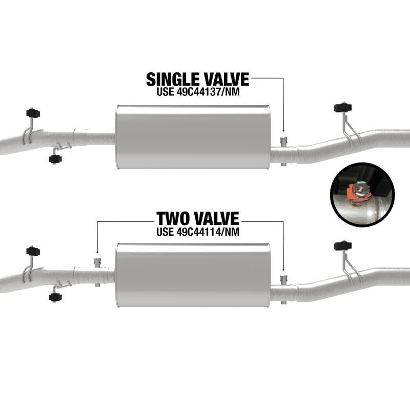 aFe 20-21 GM Trucks (V8-6.2L) 409 Stainless Steel Muffler Upgrade Pipe