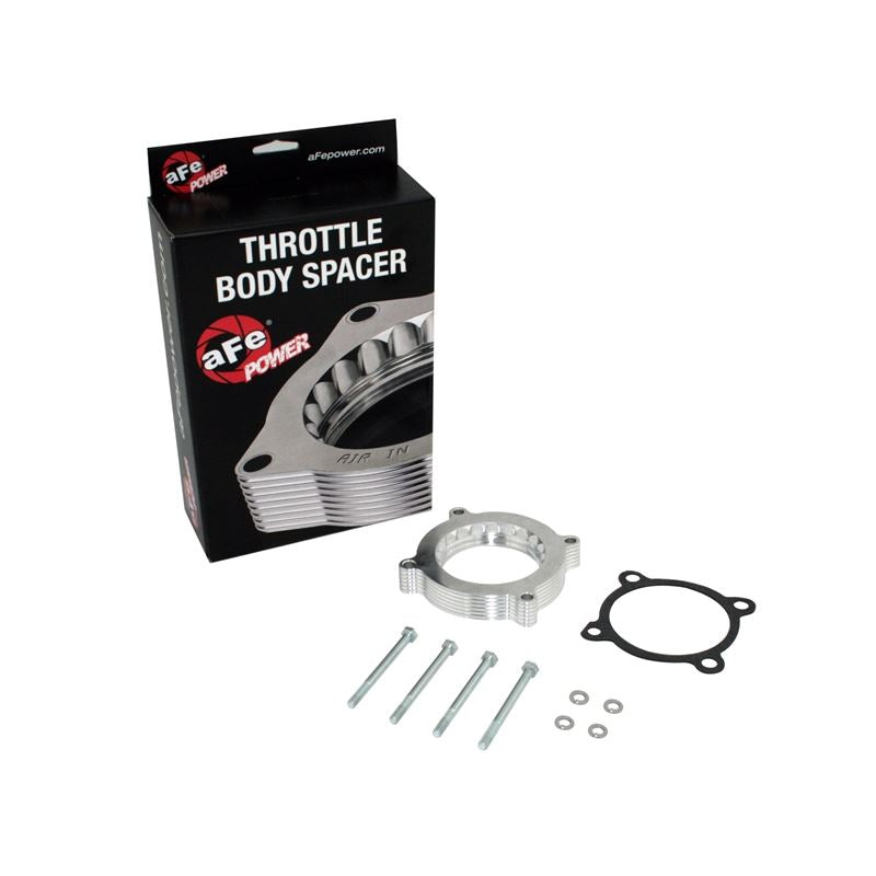 aFe Silver Bullet Throttle Body Spacers TBS Ford F-150/Mustang GT 2011-12 V8-5.0L