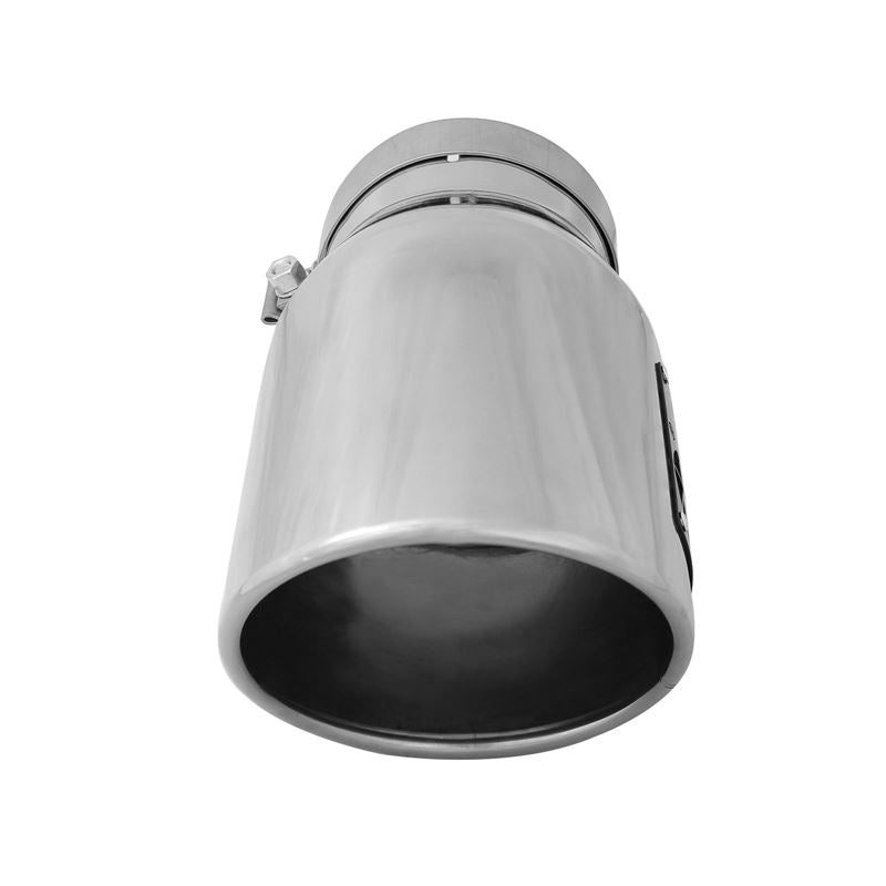 aFe Diesel Exhaust Tip Bolt On Black 5in Inlet x 7in Outlet x 12in - Right